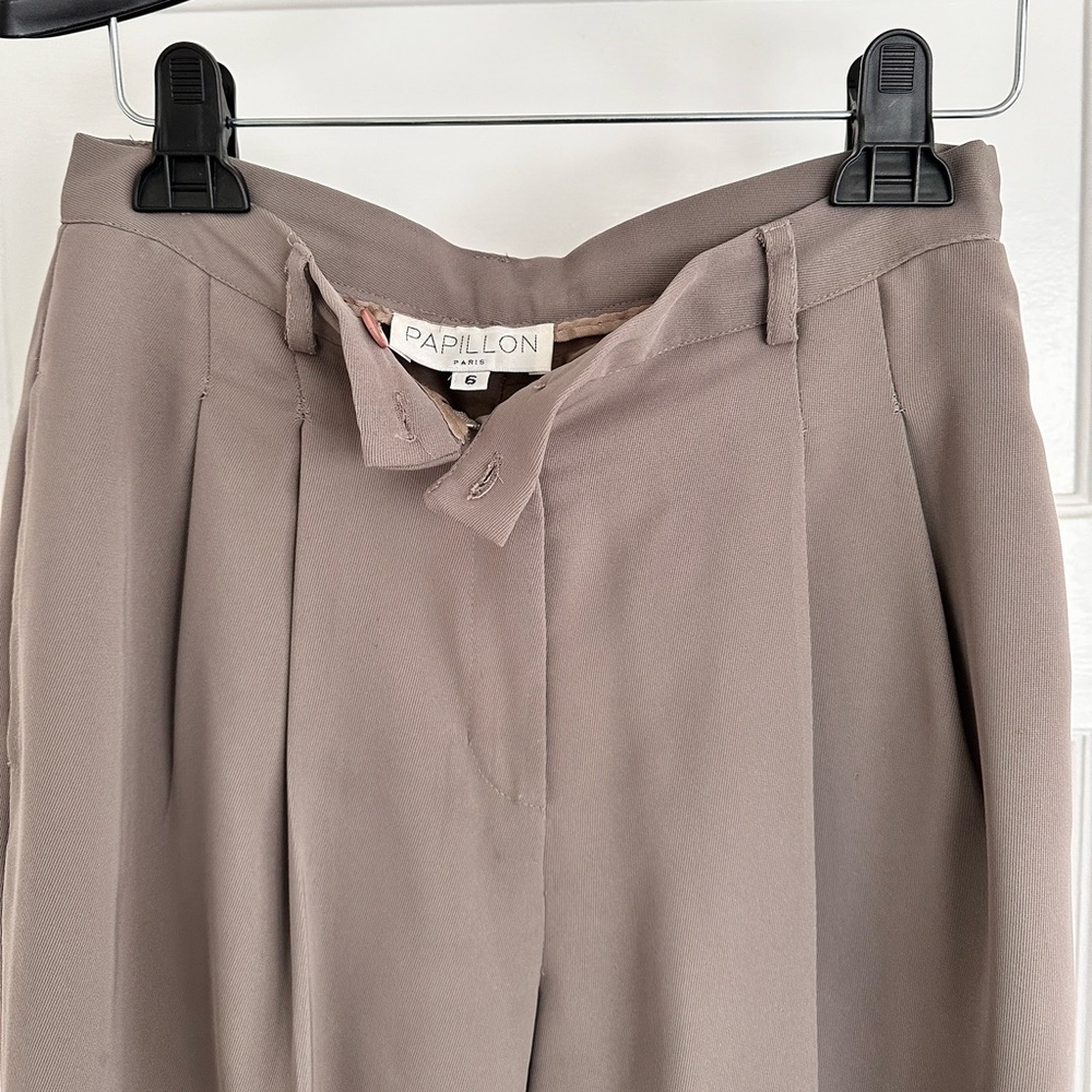 Papillon Paris Vintage High-waist Dress Pants